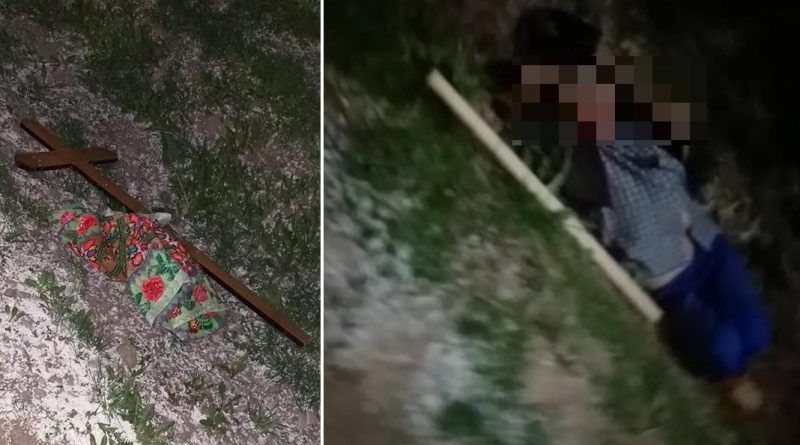Profanator de morminte, beat, a ajuns la spital după ce a furat o cruce