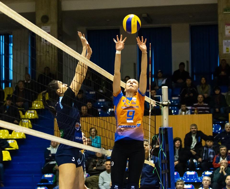 Volei feminin: Înfrângere categorică!  CSM Târgoviște - Alba Blaj 0-3
