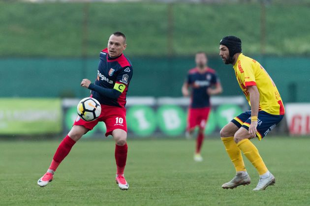 Jandarmii asigură măsuri de ordine publică la meciul de fotbal FC Chindia Târgoviște – FC Metaloglobus București