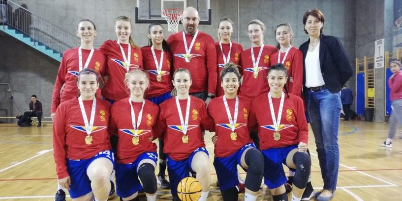 CSȘ-CSM Târgoviște a câștigat campionatul U20 la baschet feminin