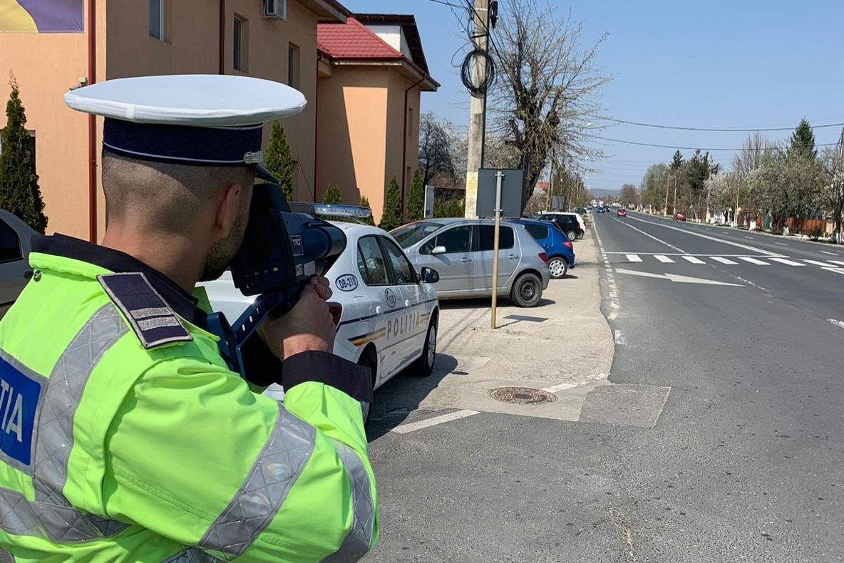 Acțiune la nivel european, pentru verificarea respectării vitezei legale în trafic, a autoturismelor