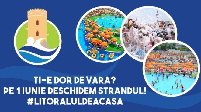 Se deschide ștrandul de la Complexul Turistic de Natație!