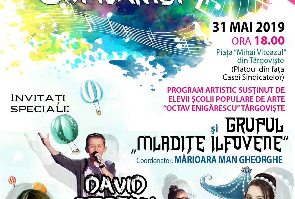 Spectacol pentru copii, la Târgoviște: ”Portativul copilăriei”