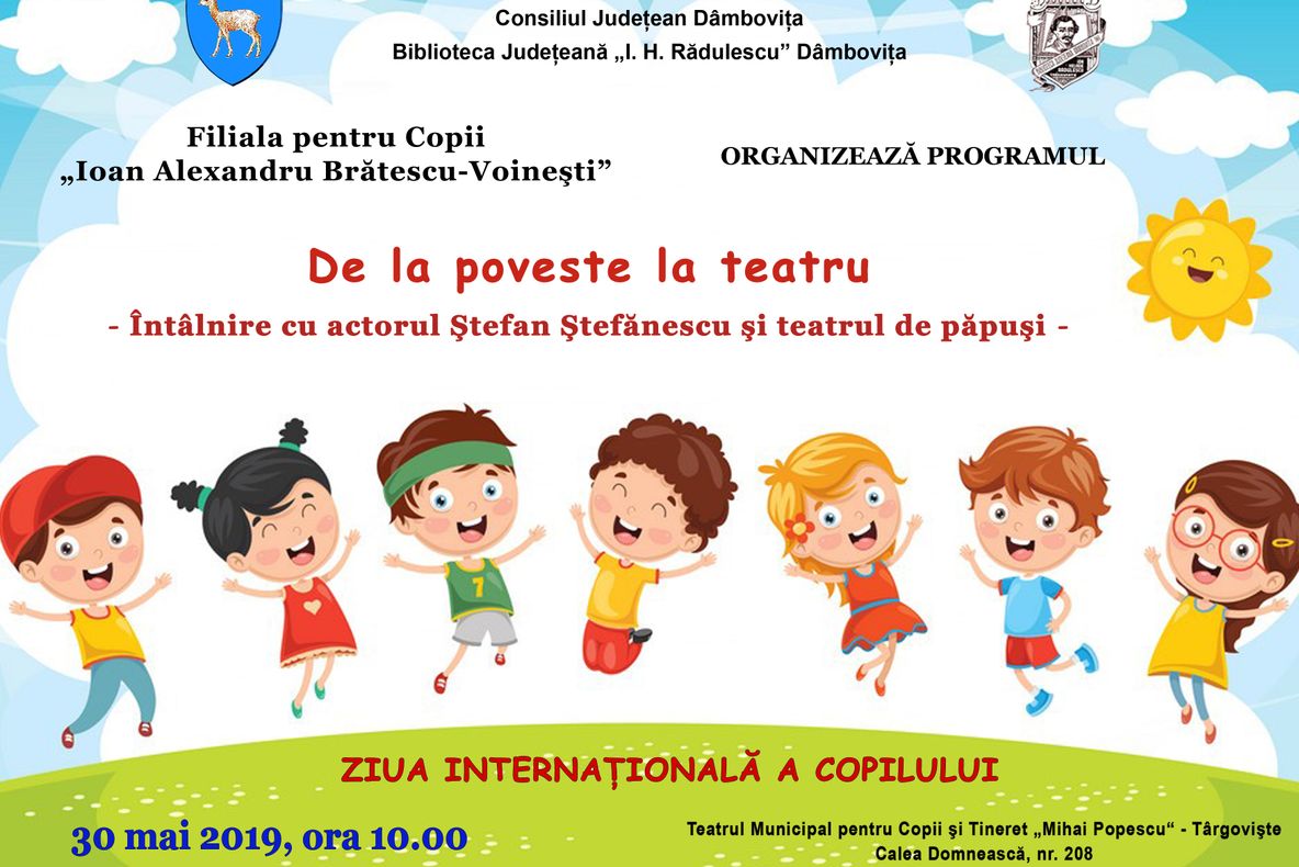 Activităţi dedicate celor mai tineri utilizatori, la Biblioteca Județeană „I. H. Rădulescu”