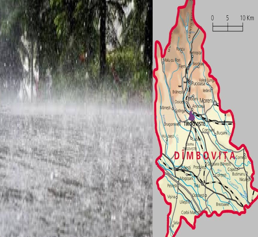 Avertisment de la meteorologi. 28 Mai-ultima zi cu soare, urmează ploi și furtuni, până pe 6 Iunie