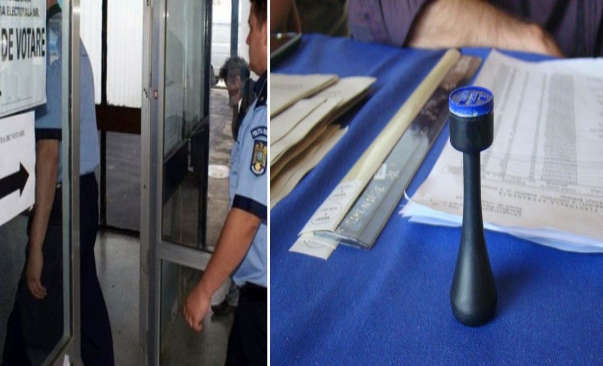 Incidente minore, în Dâmbovița, în desfășurarea procesului de vot