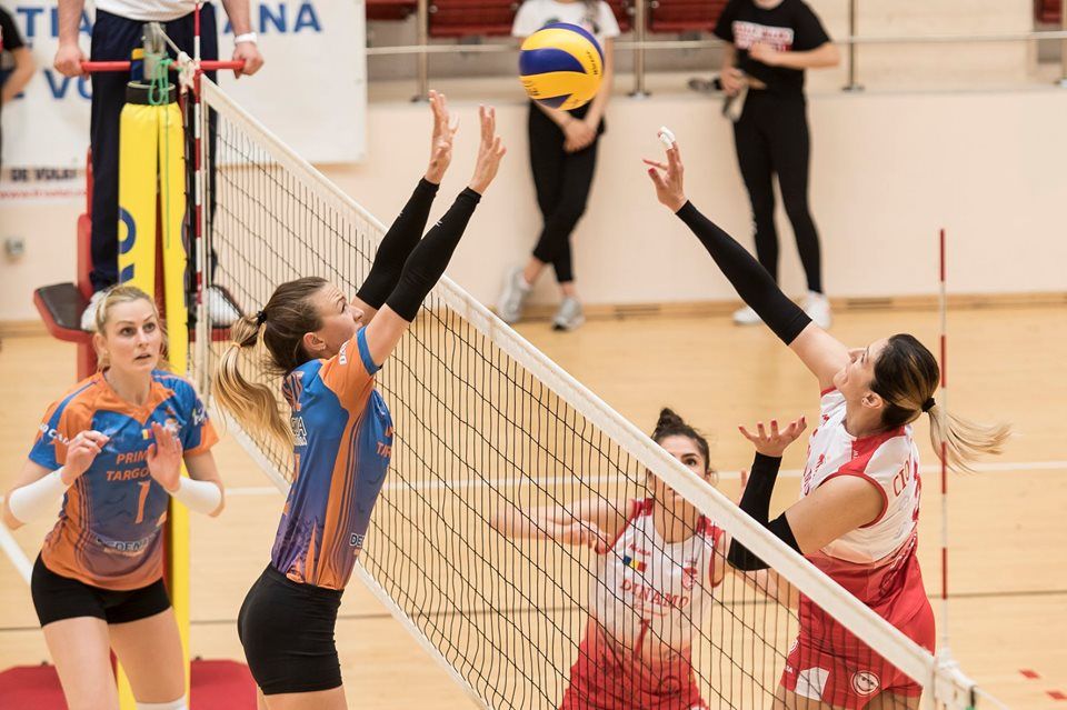 CSM Târgoviște a câștigat medaliile de bronz în campionatul primei divizii de volei feminin