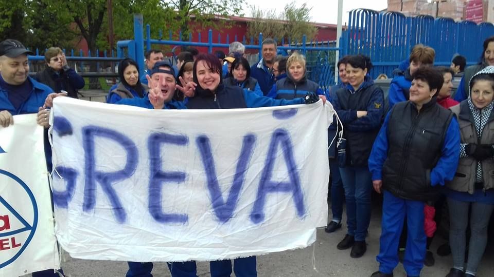 A șasea zi de grevă generală, la Electroaparataj SA Târgoviște