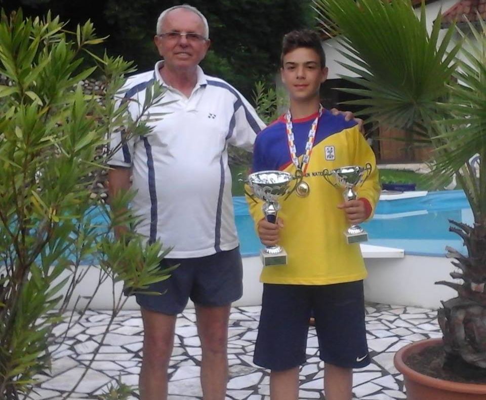 Succes important pentru tânărul tenismen Andrei Voican, legitimat la CS Târgoviște