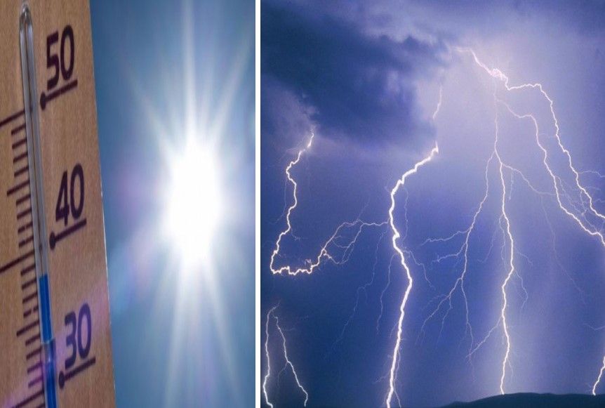 Cod Galben de furtună, până la ora 23.00, în Dâmbovița. Urmează zile caniculare