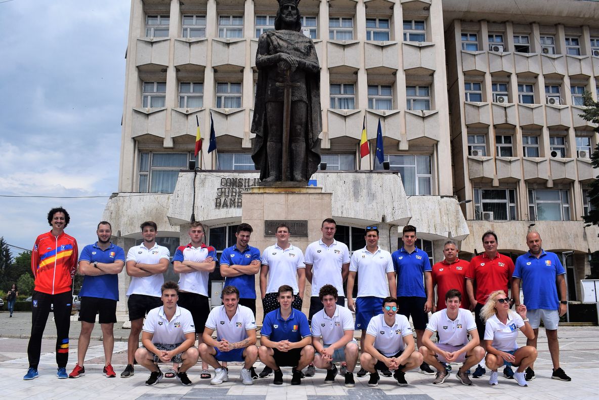 Naționala masculină de polo a României se pregătește la Târgoviște