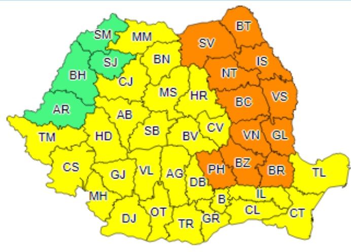 Nu mai scăpăm de ploi. Nou Cod Galben emis de meteorologi, pentru Dâmbovița