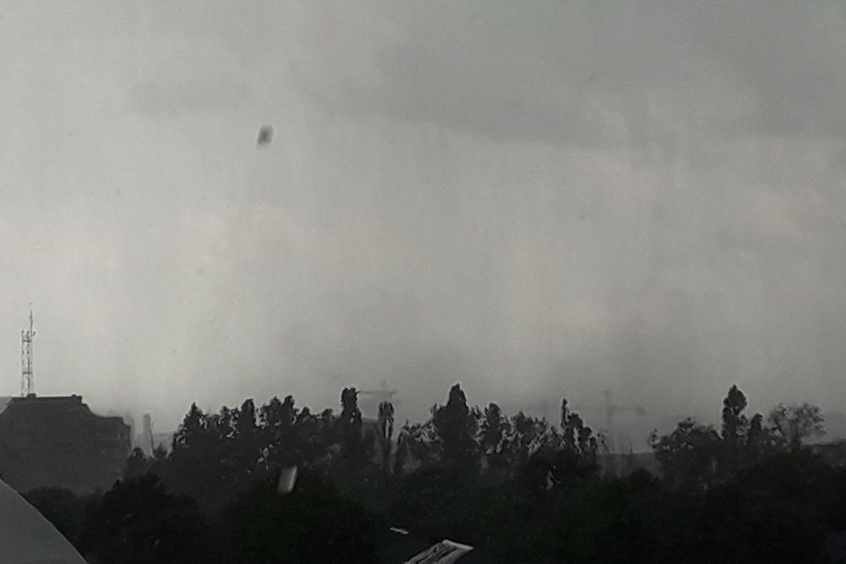 Video| "Rupere de nori" la Târgoviște. Cantități uriașe de apă au căzut în doar câteva zeci de minute