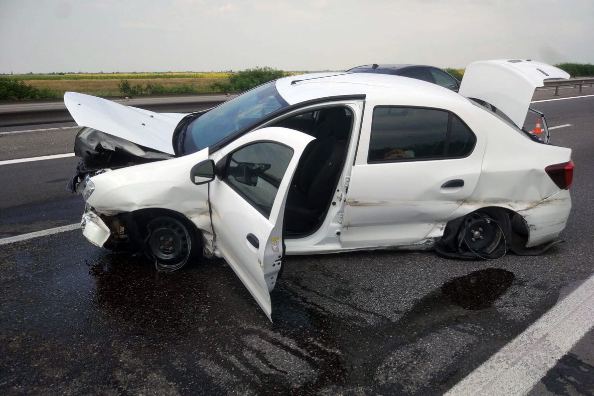 Update| Accident pe A1. Intervin pompierii dâmbovițeni