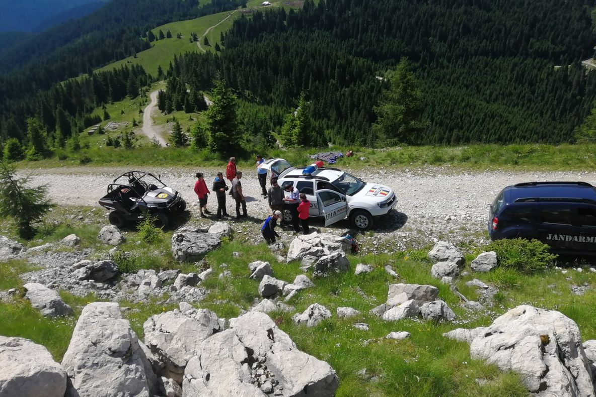 VIDEO Un turist din București a fost găsit fără suflare în zona Padina, din Bucegi