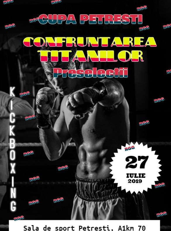 Gală Lokal Kombat cu 250 de luptători, organizată de un poliţist, la Petrești