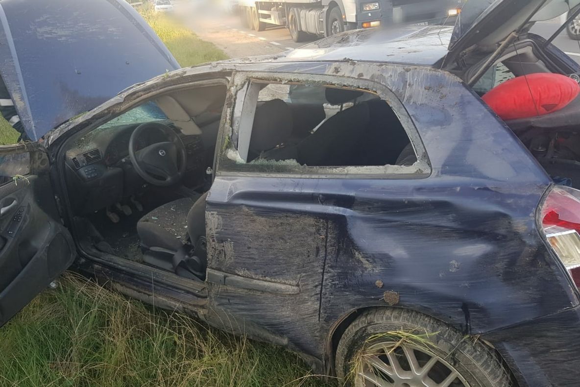 Accident fără victime pe DN 1A