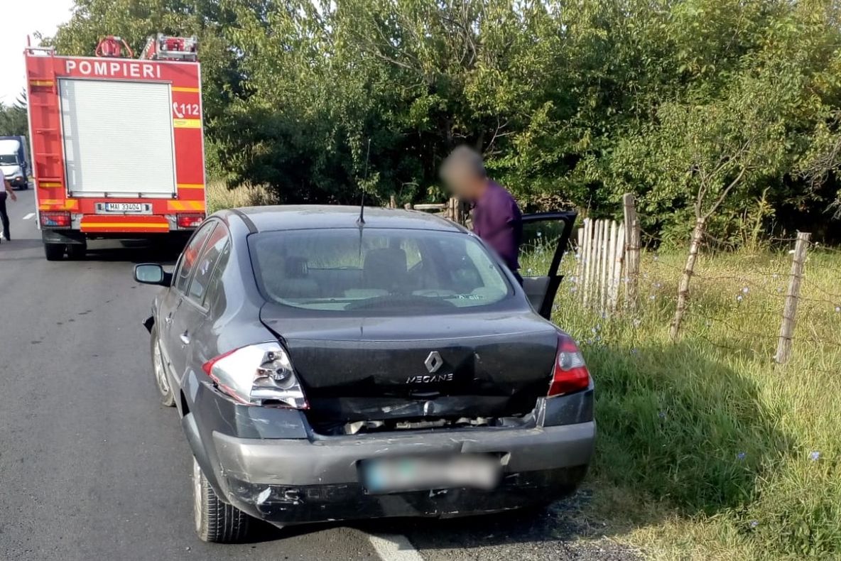 Accident cu un rănit la Priboiu, pe DN 71