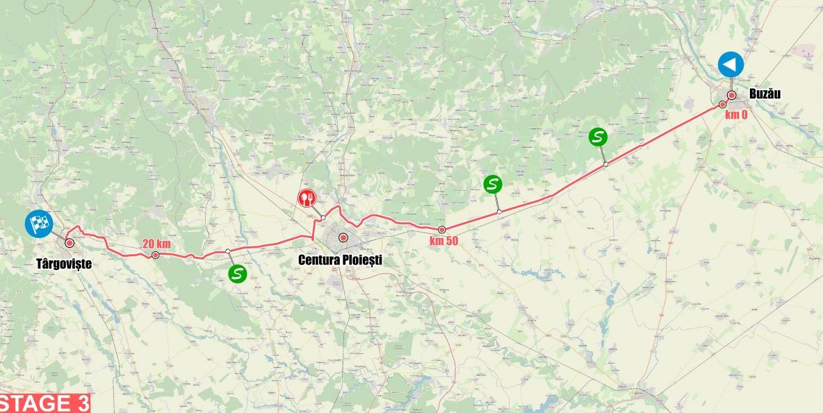 Turul României va trece prin Târgoviște. Restricții de circulație și program detaliat