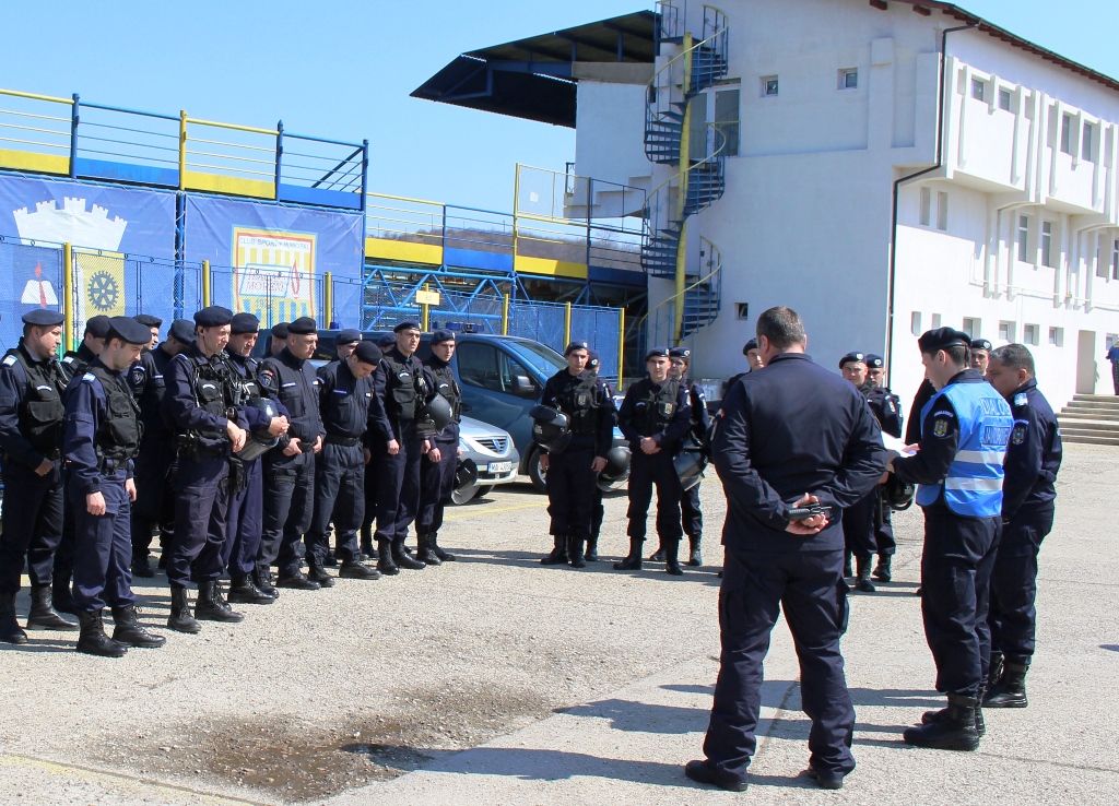 Măsuri de ordine publică la meciul de fotbal CSM Flacăra Moreni – AS FC Pucioasa