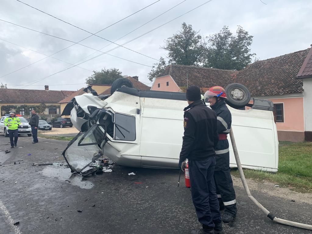 Accident mortal la Voinești, pe DN 72 A