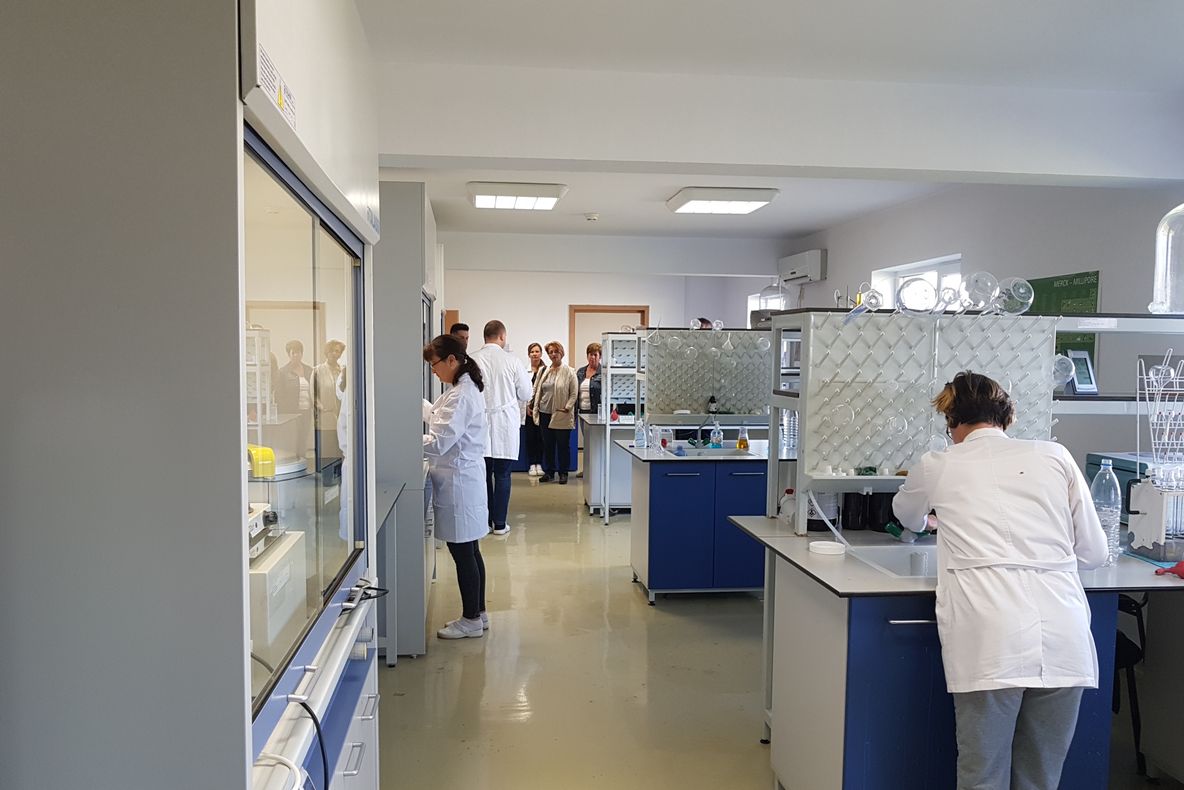 Studenții de la Valahia s-au documentat la Stația de Epurare din Târgoviște