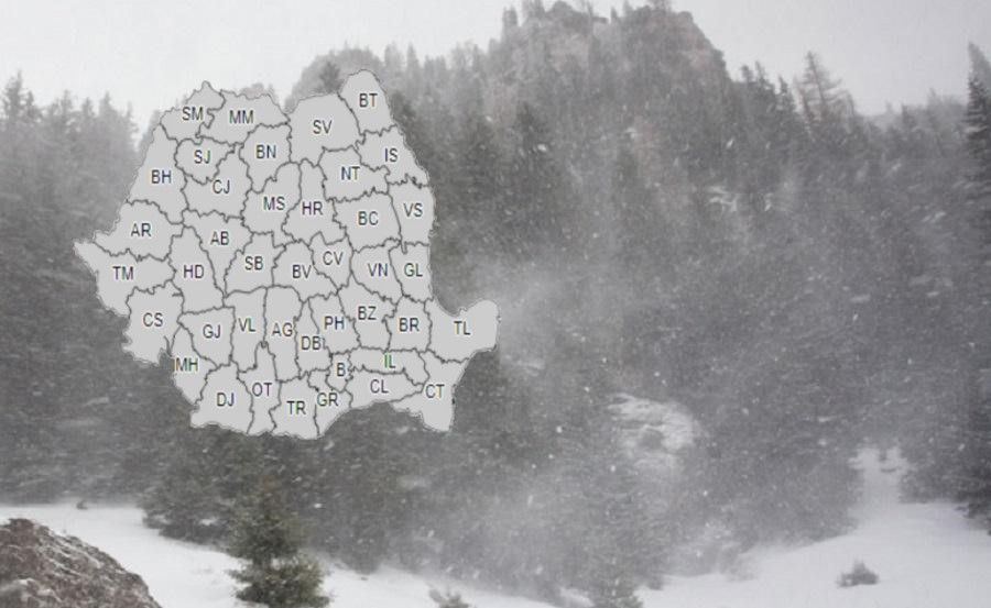 Atenție, vine iarna! Informare meteorologică. Temperaturile scad spectaculos