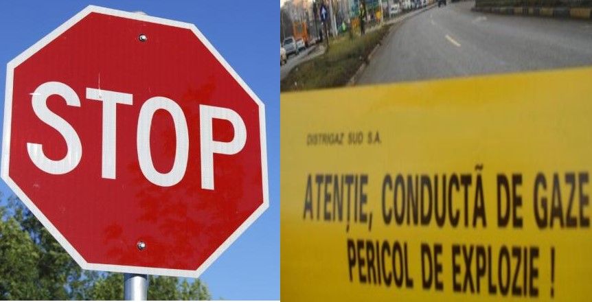 Alertă la Moreni! Conductă de gaze fisurată, după ce a fost lovită de un Tir