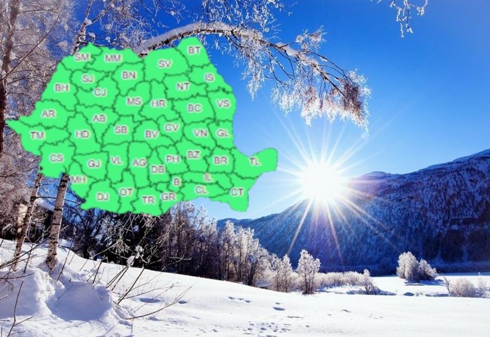 Vești bune de la meteorologi. Temperaturi în creștere, la debut de iarnă