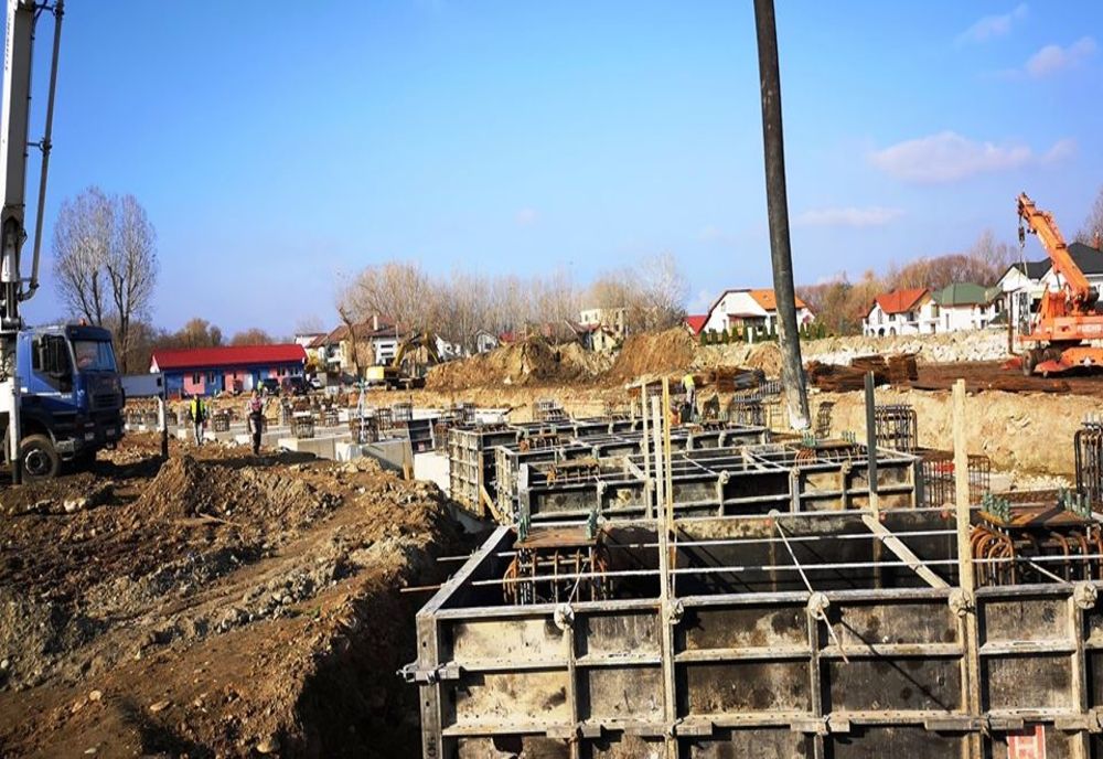 Foto| Reabilitarea stadionului "Eugen Popescu" din Târgoviște. Cele mai recente imagini