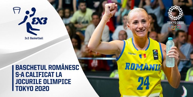 Baschet 3x3: Performanță istorică. România merge la Olimpiada de la Tokyo și cu ajutor...târgoviștean