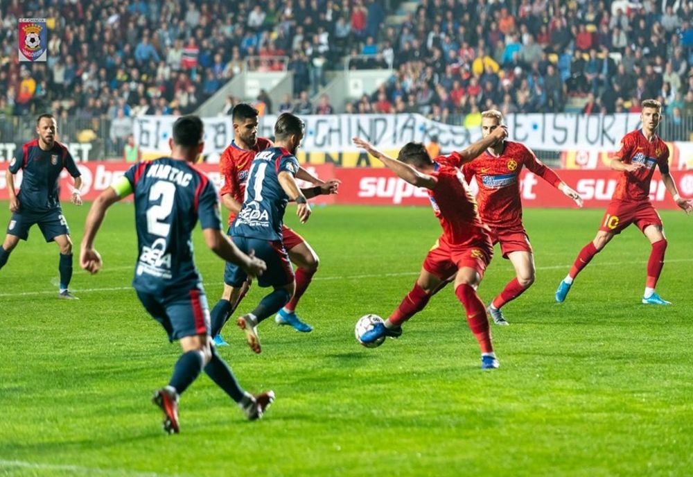 Amical de "lux" pentru Chindia Târgoviște, contra celor de la FCSB