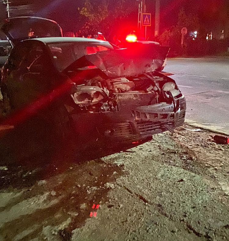 Coliziune în lanț pe DN 71