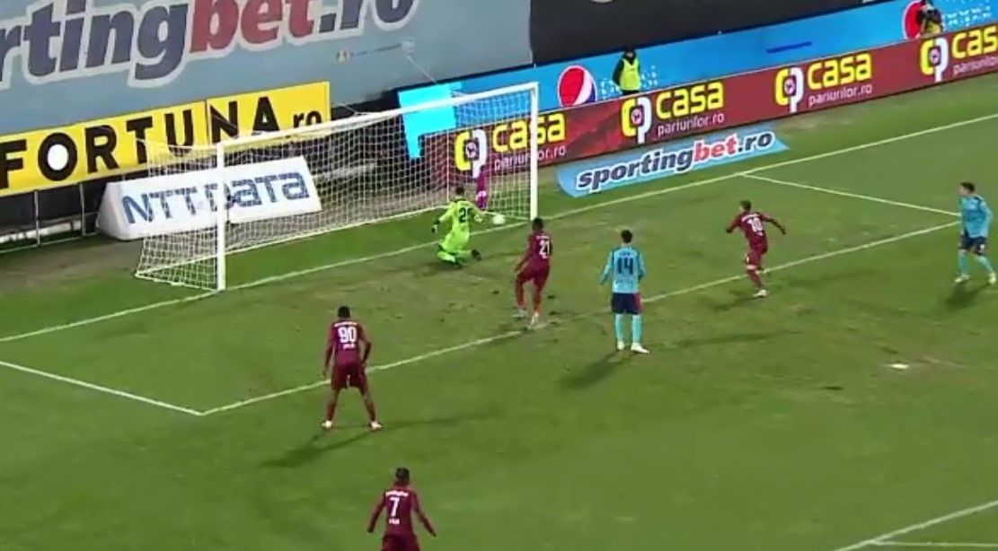 Chindia este spulberată pe terenul campioanei. CFR-Chindia 4-0 (1-0)