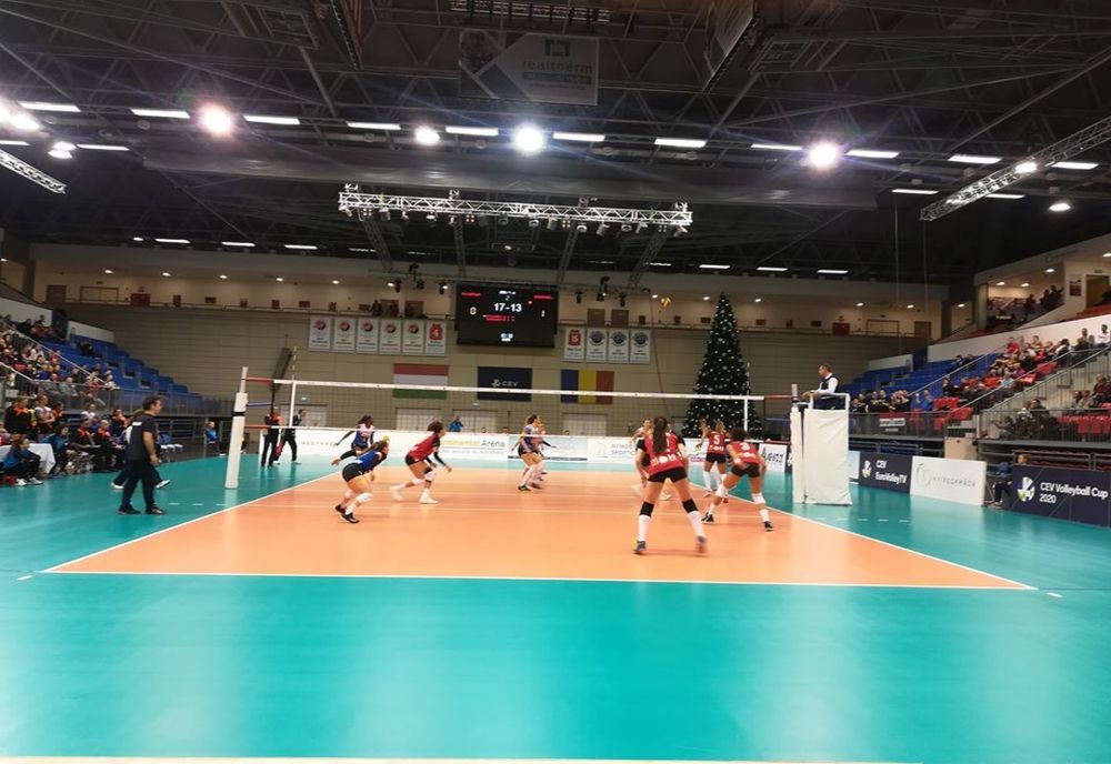 CSM Târgoviște ratează incredibil setul de aur și calificarea în optimile CEV Cup, în returul din Ungaria