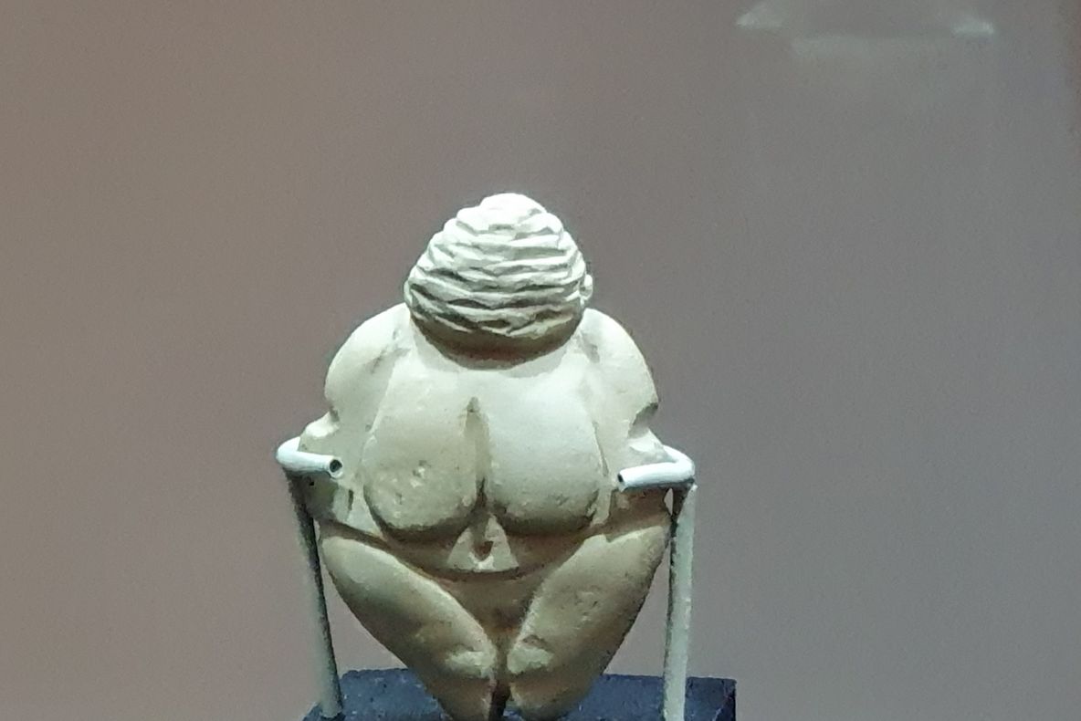 Video-Foto| Momente emoționante la prezentarea celei mai vechi statuete din România (17.000 de ani)