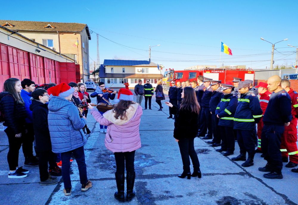 Colind special la ISU Dâmbovița