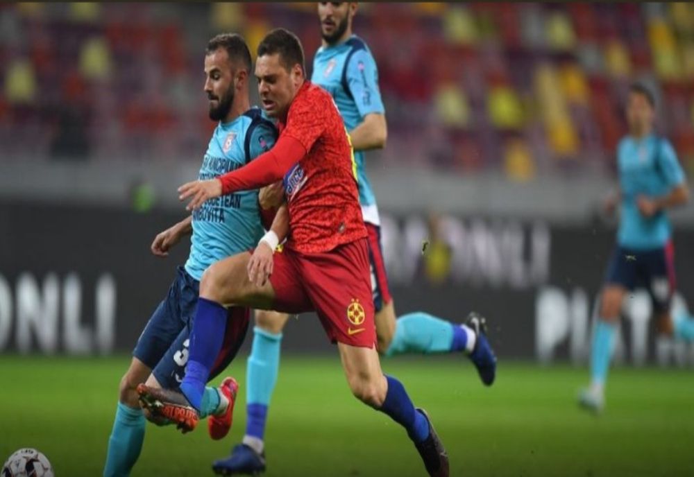 Chindia smulge un punct,în confruntarea cu FCSB, de pe Arena Națională