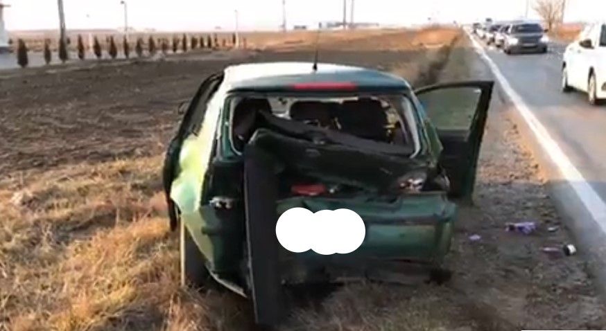 Accident grav lângă Târgoviște. Două persoane au ajuns direct la spital