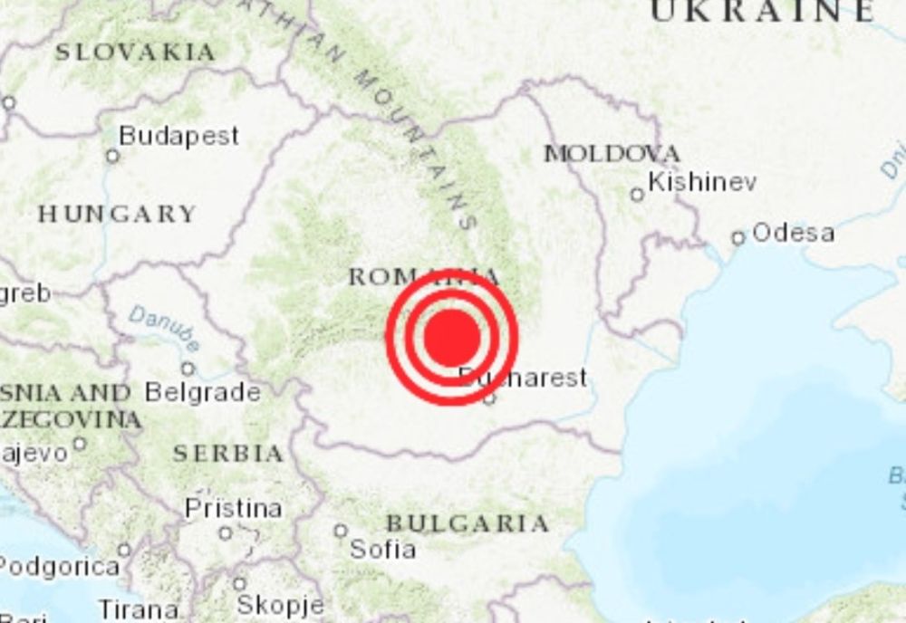Cutremur important (4.0 grade) la orele amiezii, în zona seismică Făgăraș Câmpulung-Dâmbovița