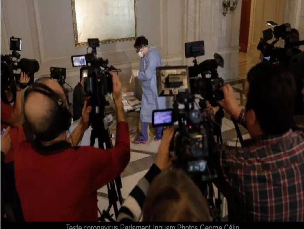 Teste de urgență pentru COVID-19 în Parlament. Se iau probe aleșilor și jurnaliștilor