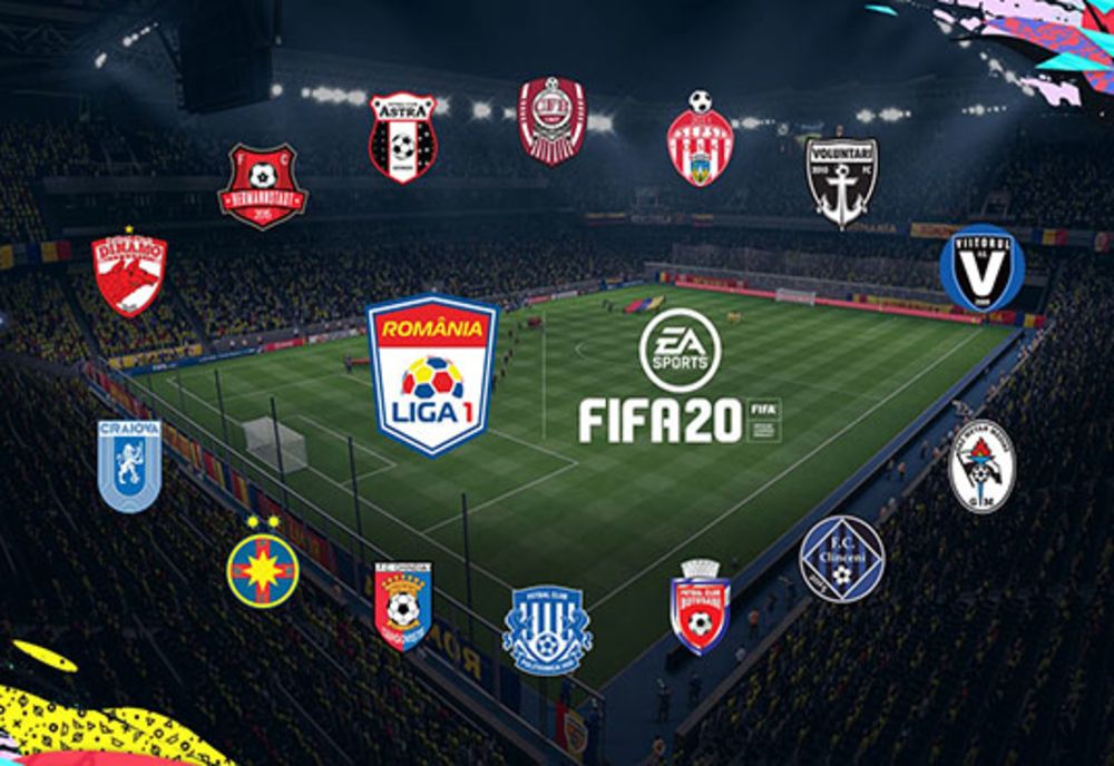 Chindia Târgoviște egal cu  U. Craiova în liga I de fotbal... pe simulator (FIFA 20)