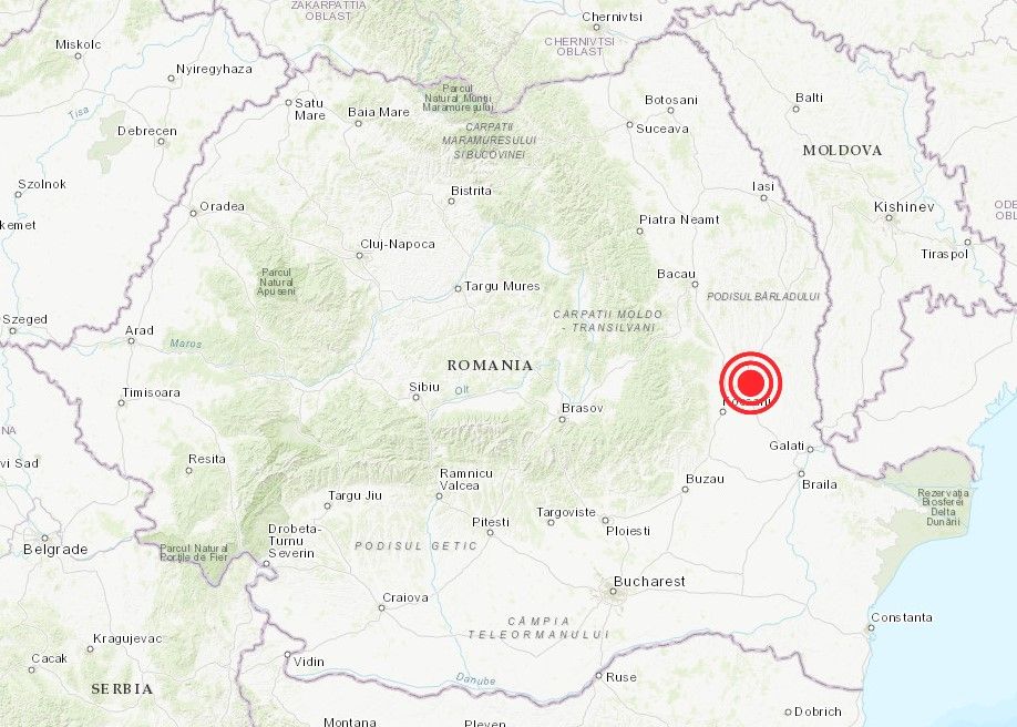 Al doilea cel mai puternic cutremur din 2020, din România, (5.0 grade) a avut loc la Galați. Vezi toate datele