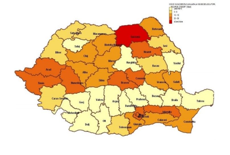 Statistici interesante. INSP-ul a făcut o analiză a cazurilor de coronavirus din România (23 martie-5 aprilie)