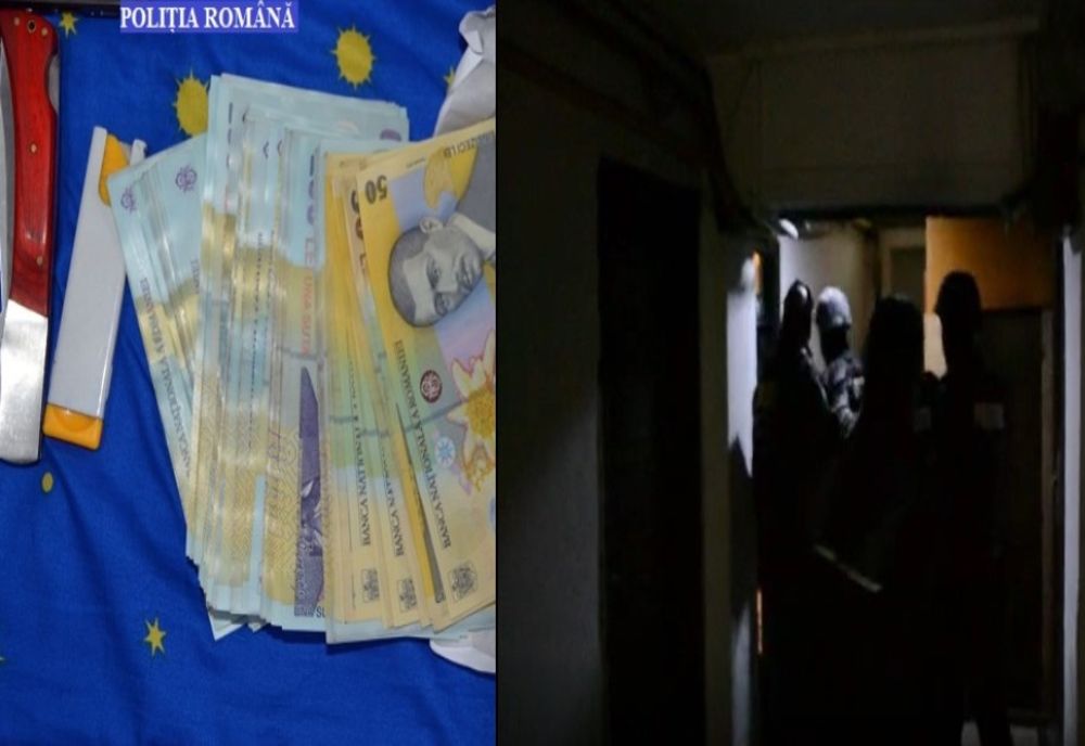 Video| Acțiune în forță a Poliției, la cămătari din județul Dâmbovița. Captură impresionantă. Șase persoane reținute