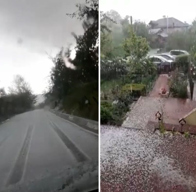 Furtunile și grindina continuă să facă probleme în Dâmbovița. Previziuni meteorologice nu tocmai favorabile