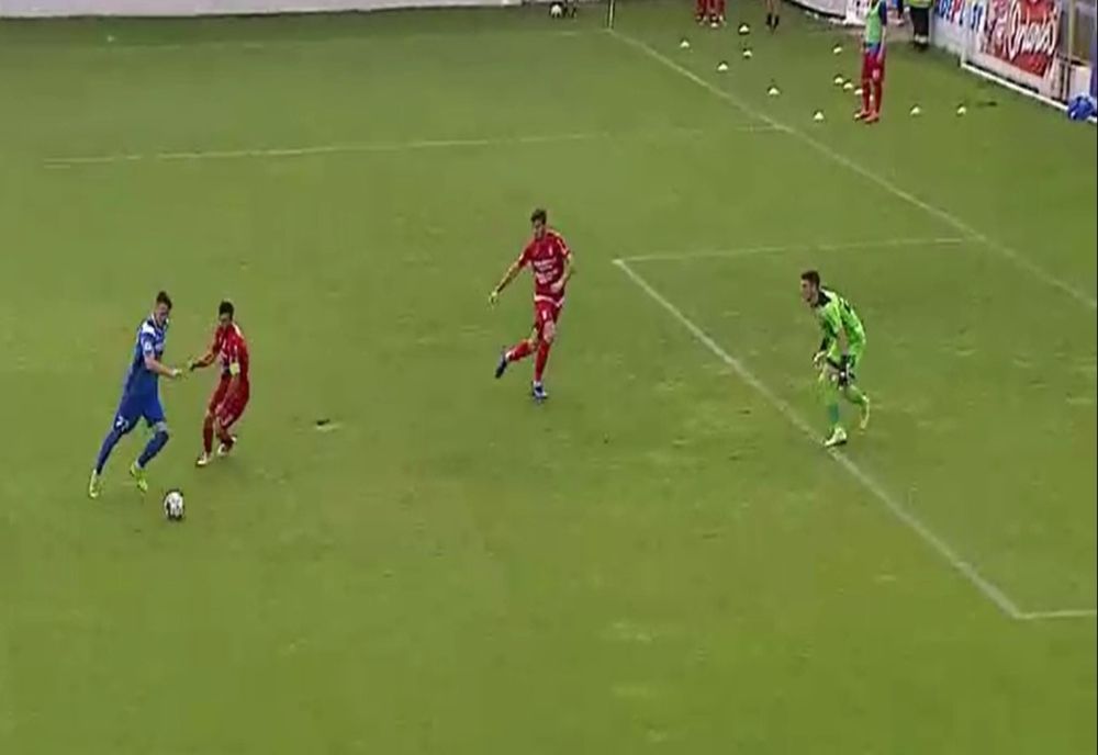 Chindia pierde cu Clinceniul și coboară pe loc de baraj, în prima ligă de fotbal