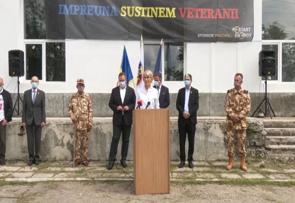 Foto| Reprezentanții Guvernului, au promis, la Târgoviște, un proiect de 80 de milioane de euro, pentru centrul de recuperare a veteranilor