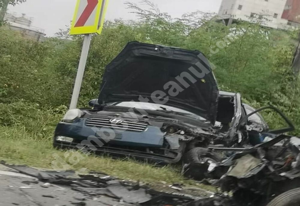 Accident rutier pe DN 71, la Doicești. Cinci persoane au fost rănite