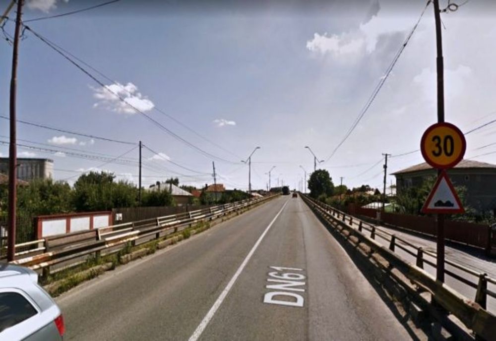 CNAIR închide circulaţia pe DN 61, în judeţul Dâmboviţa, de miercuri
